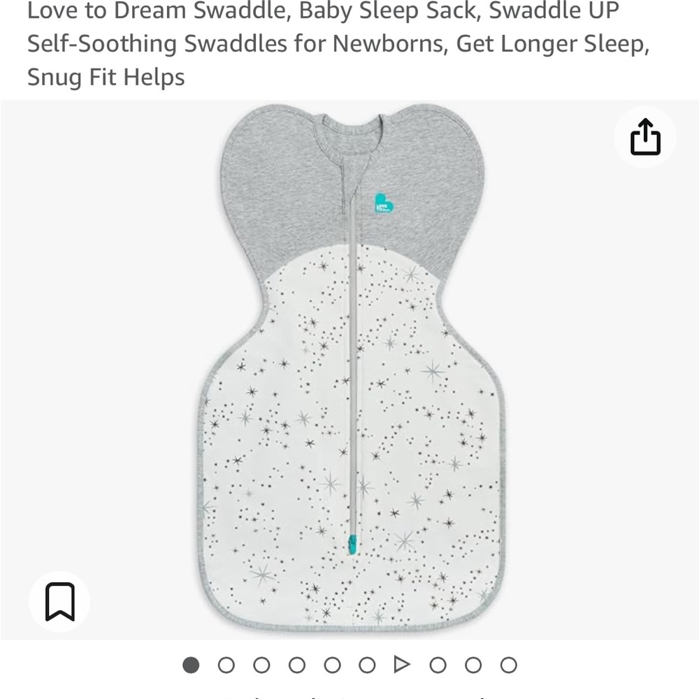 2.5 TOG Love to dream swaddle up